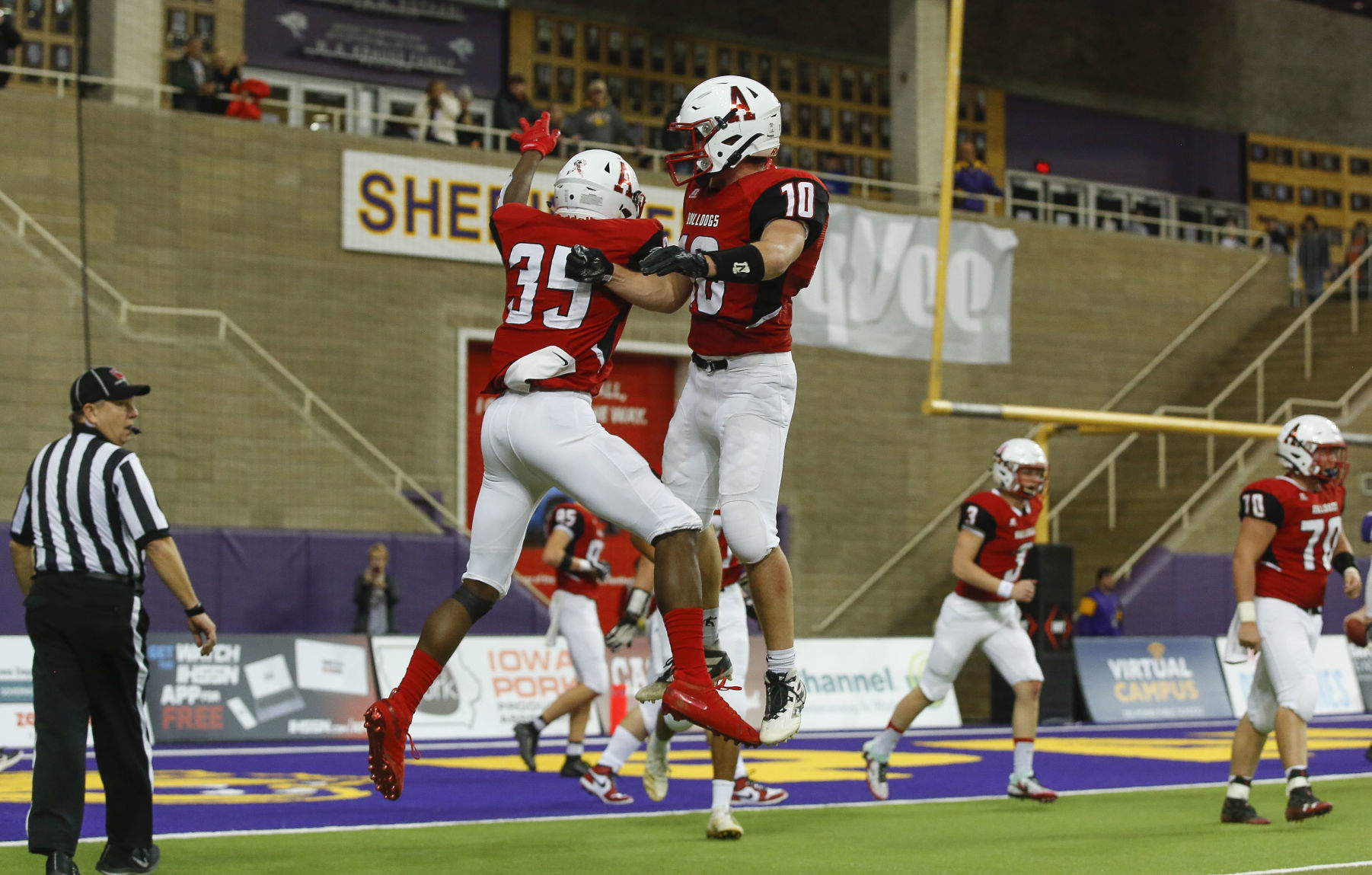 State FBall Algona vs. OABCIG 39